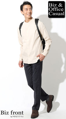 春のオフィスカジュアルコーデ例