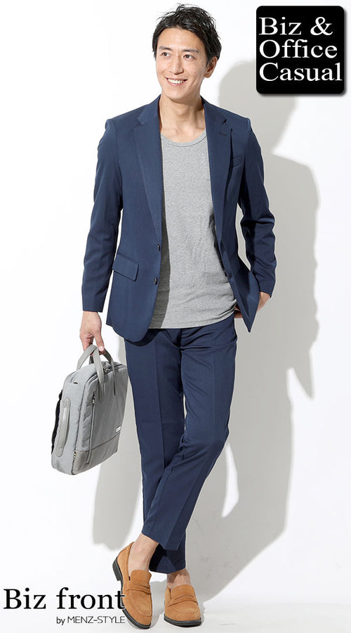 ジャケットに合うインナーコーデ