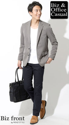 30代の私服ジャケパンコーディネート