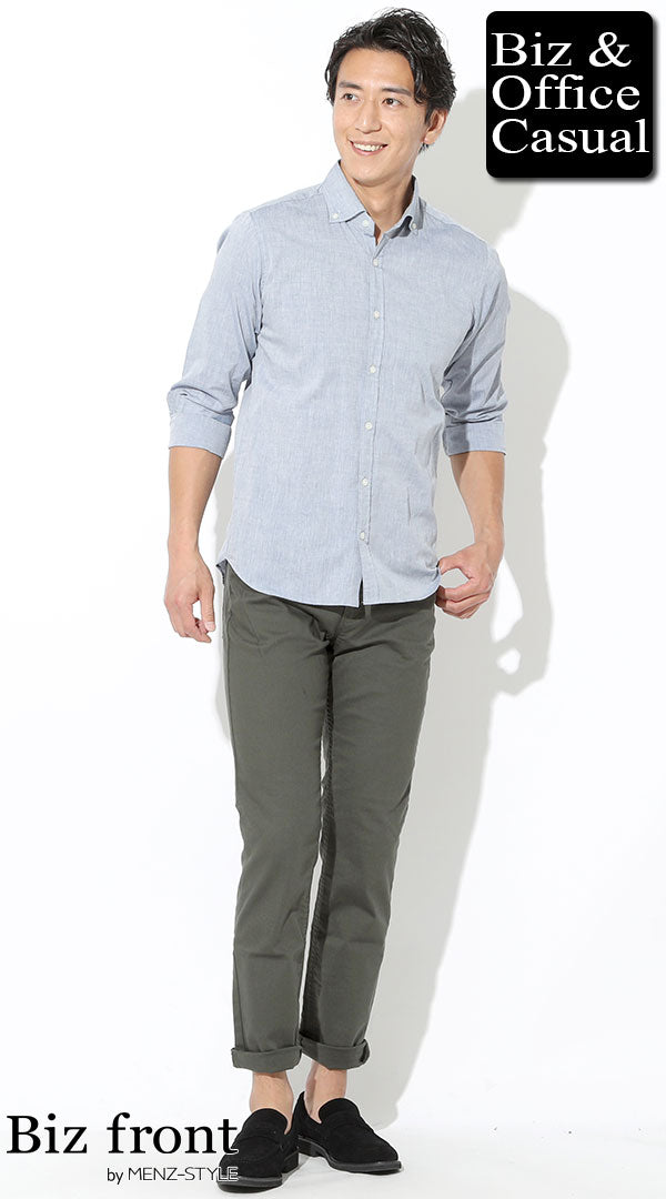 チノパン春のメンズコーデ例