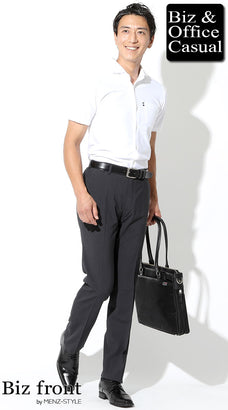 夏に涼しい薄手ズボンのメンズコーデ例