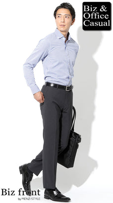 夏に涼しい薄手ズボンのメンズコーデ例