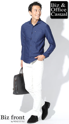 ポロシャツおすすめメンズコーデ例