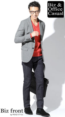 秋服メンズファッションコーデ例