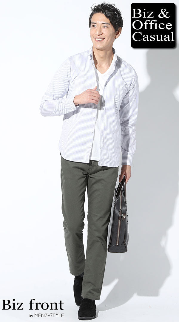 チノパン春のメンズコーデ例