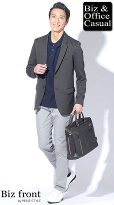 40代男性におすすめポロシャツコーデ例