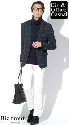 秋冬のオフィスカジュアル【イケおじ】ファッションおすすめコーデ例