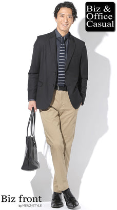 30代の春のビジネスカジュアルコーディネート