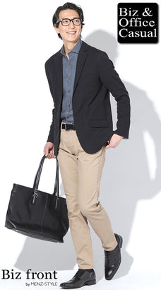 春のオフィスカジュアルコーデ例