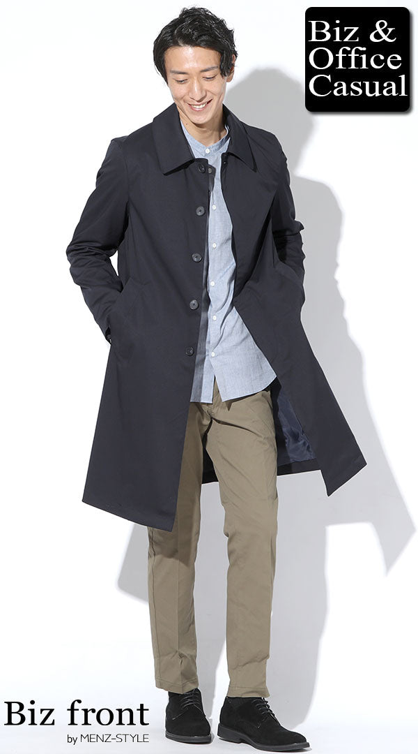 50代の春のチノパンコーディネート