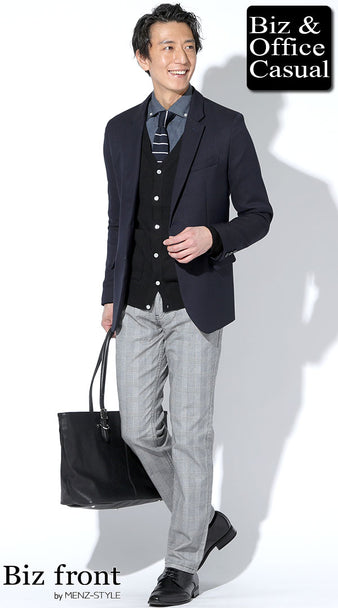 黒カーディガン