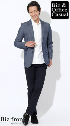 40代のスマートカジュアルコーディネート