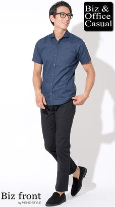 30代の真夏のオフィスカジュアルコーディネート