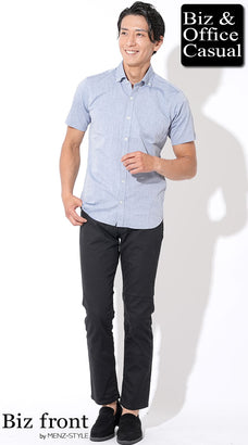 30代の真夏のオフィスカジュアルコーディネート