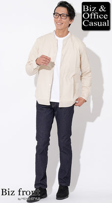 60代男性に似合うデニムのコーディネート例