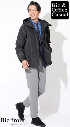 30代ネイビージャケットコーディネート