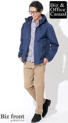 冬の60代男性メンズファッションコーディネート例