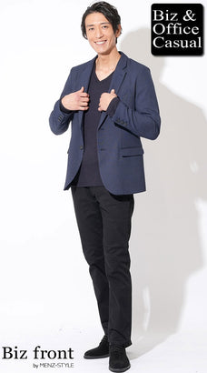 40代の私服ジャケパンコーディネート