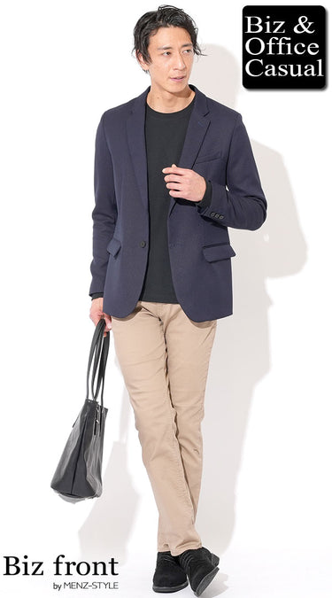 メンズにおすすめのチノパン×革靴のコーデ例