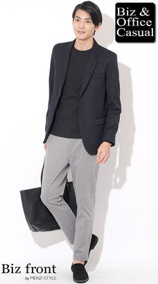 30代の春ジャケットコーディネート