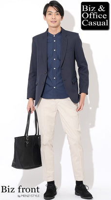 20代の私服ジャケパンコーディネート