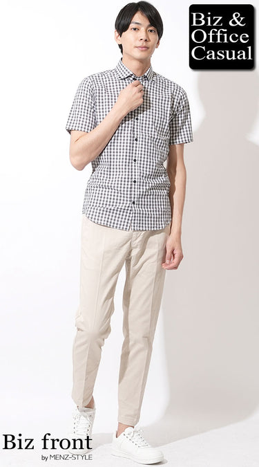 40代メンズにおすすめのチェックシャツを着こなしたコーデ例