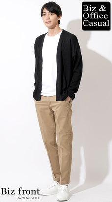 真夏のオフィスカジュアルコーデ例