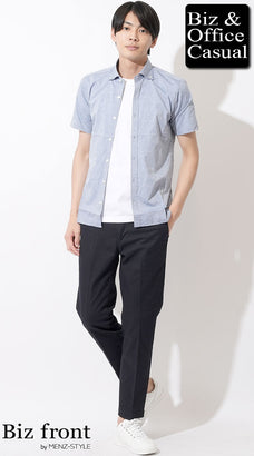 20代の私服・オフィスカジュアル夏パンツコーディネート