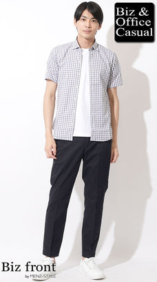 20代の私服・オフィスカジュアル夏パンツコーディネート