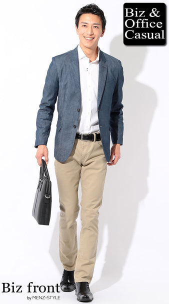 40代メンズにおすすめの濃紺デニムジャケットコーデ