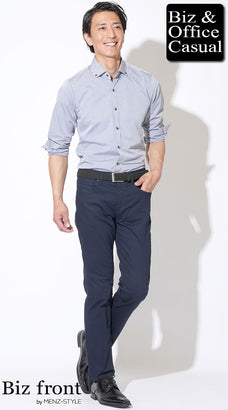 50代の真夏のオフィスカジュアルコーディネート