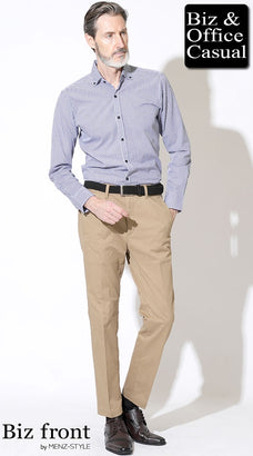 春の60代男性メンズファッションコーディネート例