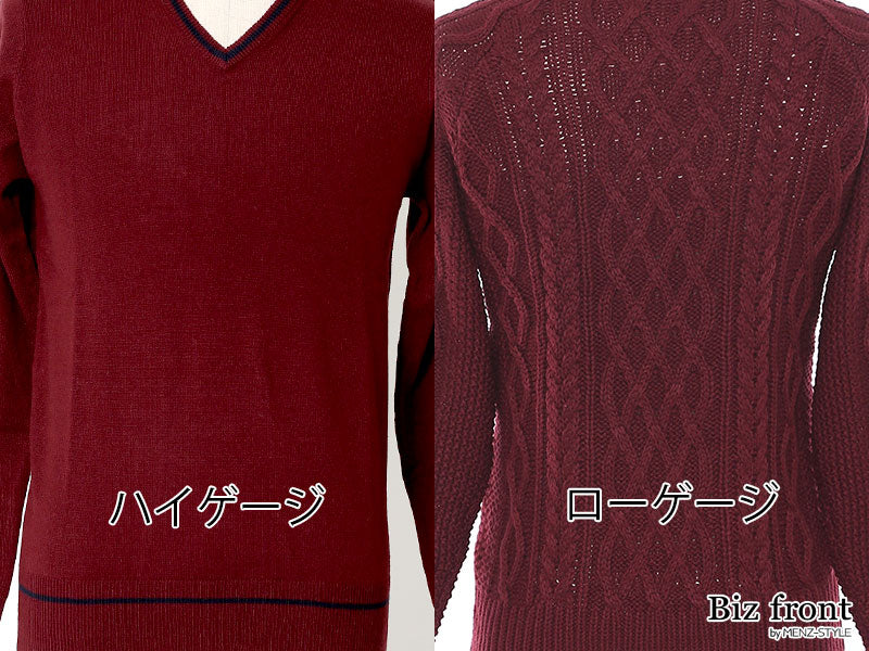ニットセーターの種類・分類・生地・模様・デザイン