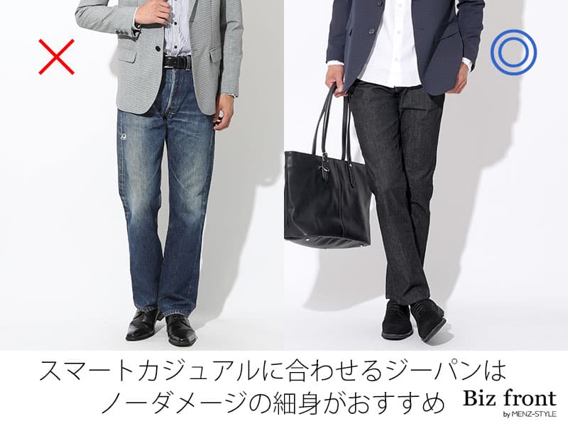 スマートカジュアルにジーンズはOK？アンケート