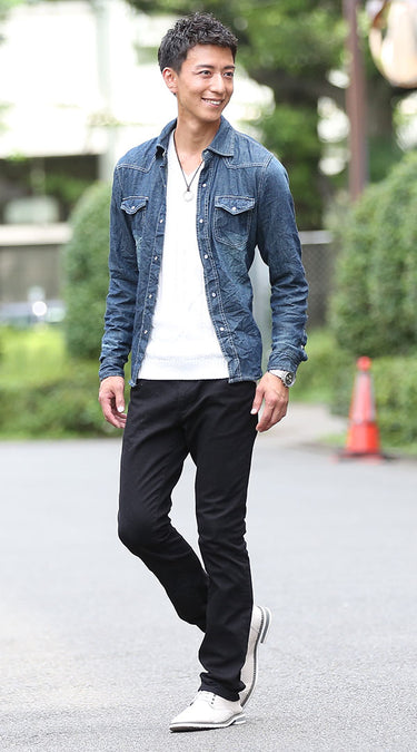 メンズのシャツコーディネート