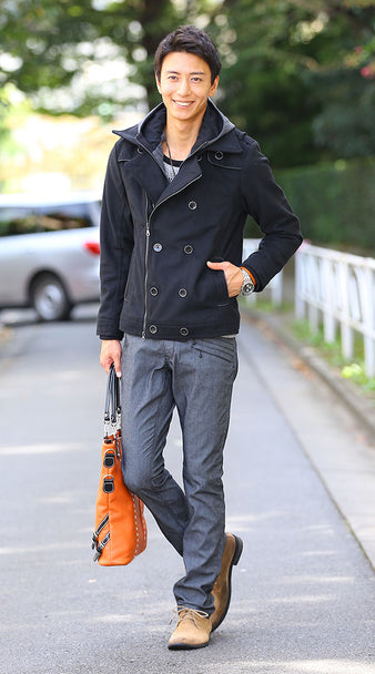 「メルトンジャケットの種類」Pコート