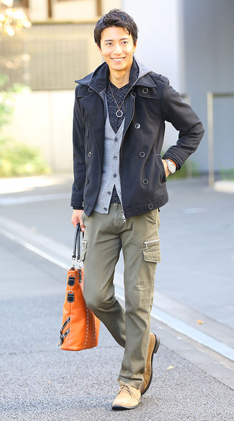 ライダースジャケットを着こなすための参考コーディネートをチェック!・着こなし例