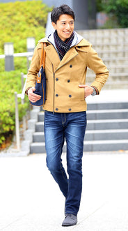 Pコート【ショート丈コーディネート】