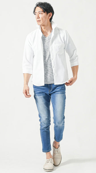 メンズの最高気温27度におすすめの服装