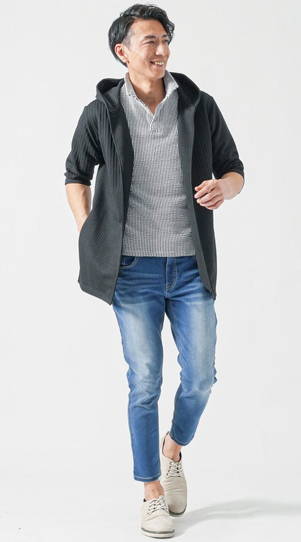 50代メンズにおすすめのおしゃれなジーンズファッションの例