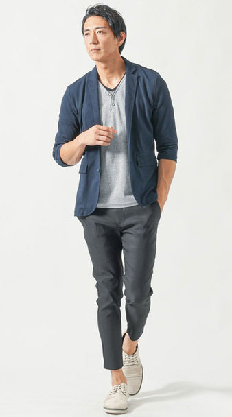 30代メンズにおすすめの気温24度の服装