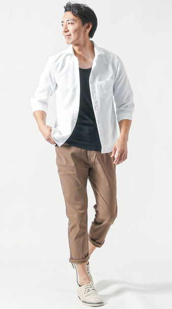 メンズにおすすめの気温27度の服装