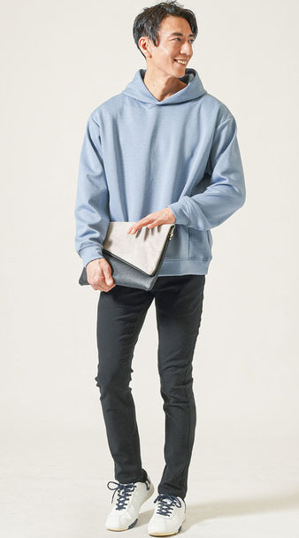 人気のスキニーパンツコーディネート