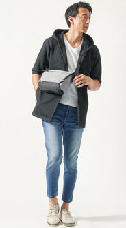 最低気温20度の私服・カジュアルメンズコーデ例