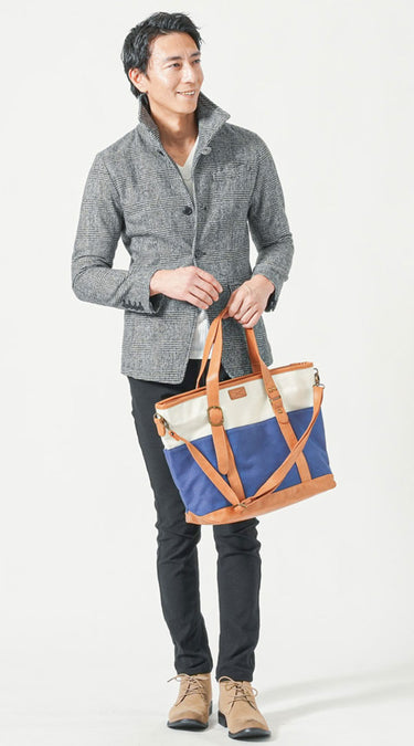 おすすめバッグを使ったコーディネート例