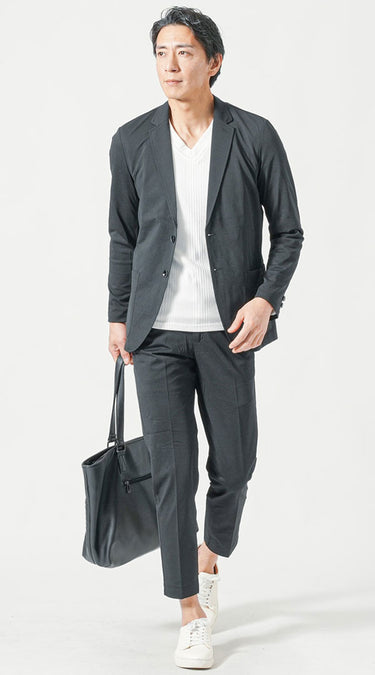 流行りのメンズバッグを使ったおすすめコーデ例