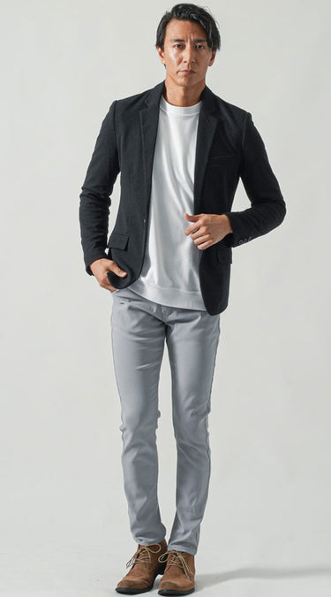 2つの要素の入った30代男性の街コン・婚活パーティーにふさわしい服装例