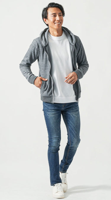 春の気温20度の標準的なコーディネートの目安