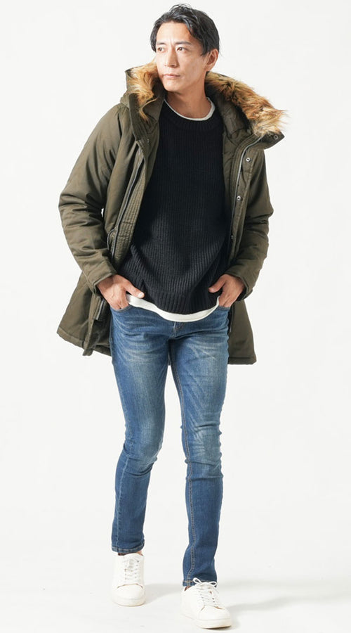 40代メンズにおすすめの冬コートコーデ