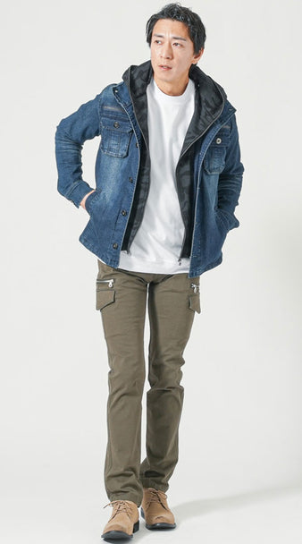 40代メンズにおすすめのデニムジャケットコーデ
